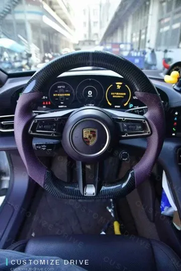 Custom steering wheel built by Customize Drive